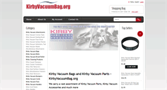 Desktop Screenshot of kirbyvacuumbag.org