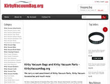 Tablet Screenshot of kirbyvacuumbag.org
